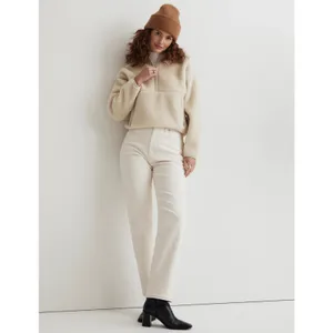Madewell Faux Shearling Half-Zip Pullover NWT‎ size xsmall thumbnail 2