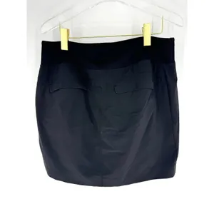 Athleta Womens Black‎ Active Skort Size 12 Hiking Tennis Skirt with Zip Pockets thumbnail 4