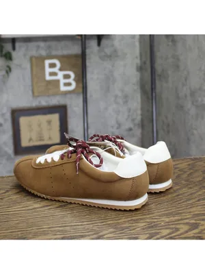Universal Thread Womens JoJo Sneakers Double Lace Low Top 94462318 Brown 9.5M thumbnail 2