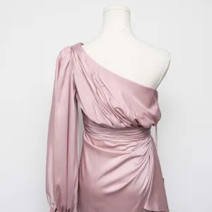 IEENA for Mac Duggal - One-Shoulder Satin Gown‎ thumbnail 13