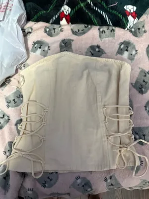 lone star strapless shirt White Size M thumbnail 1