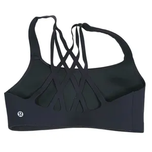 Lululemon Bring The Energy Bra Size 6 B/C Cup Black Yoga Running Workout Pilates thumbnail 5