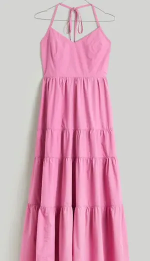 Madewell Pink Maxi Dress thumbnail 1