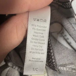 LuLaRoe Tall & Curvy TC Leggings Women’s Gray Floral Bike Coffee Print thumbnail 8