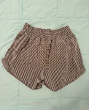 Lululemon Hotty Hot Grey Striped Shorts Tall thumbnail 2