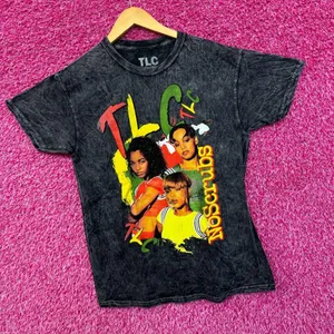 TLC No Scrubs Fan Mail Album Art Poster Soul Girl Band Tee M thumbnail 3