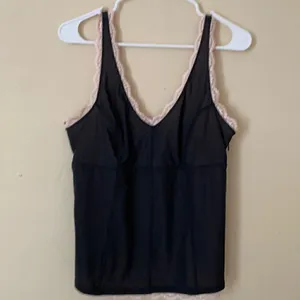 Express Sleeveless BabyDoll Top with lace size Large thumbnail 2
