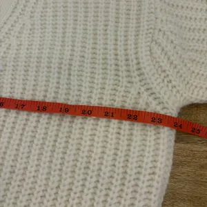 Jenni Kayne Alpaca Cocoon Cardigan XS Chunky Knit Wool Blend Oversized Cream thumbnail 11