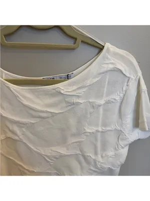 Zara Asymmetrical Knit Top thumbnail 3