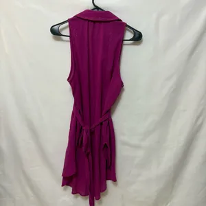 Anthropologie‎ Maeve Batavia Fuchsia Pink Sleeveless Blouse Size Small thumbnail 10
