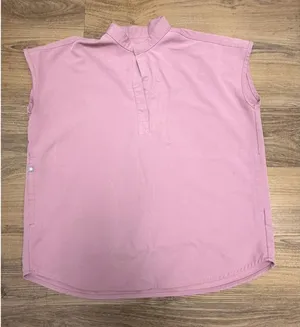 FIGS TECHNICAL COLLECTION RAFAELA Scrub Top Mineral Mauve Nurse Oversized ‎ Pink thumbnail 1
