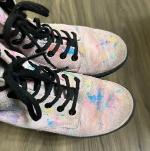 Dr. Martens Sheridan Rainbow Burst Suede Boots thumbnail 8