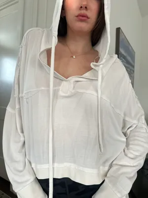 Altar'd State White Hoodie thumbnail 2
