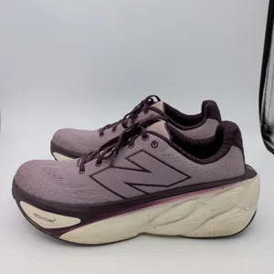 New Balance Fresh Foam X More v5 Womens Running Shoes Purple WMORHI5 Size 12 thumbnail 2