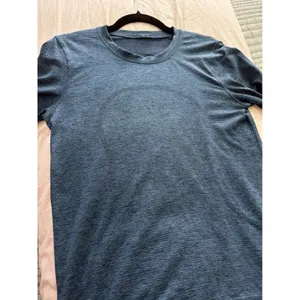 Lululemon Swiftly Relaxed Long Sleeve Shirt True Navy Iron Blue Small thumbnail 7
