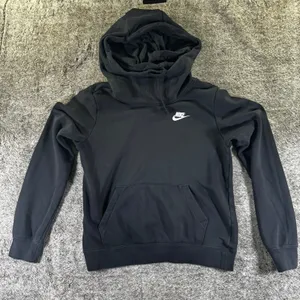 Nike Women's Cropped Sweatshirt Women's XS Black thumbnail 1