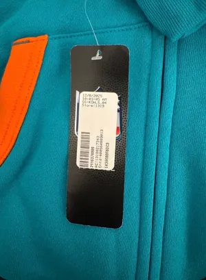 NWT NFL Miami Dolphins Stadium Full-Zip Youth Hoodie Large 14/16 $50 MSRP thumbnail 8
