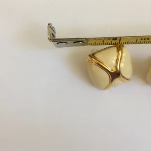 FINAL MARKDOWN Lovely enameled pierced earrings nwot thumbnail 3