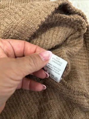 Blue Blush Oversized Ribbed Shacket Brown thumbnail 8