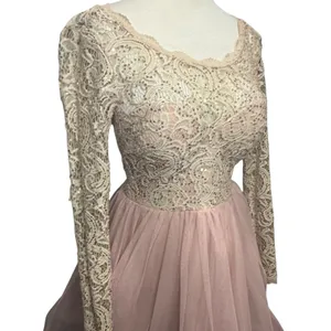 Y2K Sequin Hearts‎ Lace Tulle Dress Open Back Homecoming Party Juniors 1 Ballet thumbnail 4