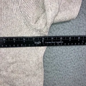 Hollister Baja Hoodie‎ Women S Oatmeal Beige Knit Lace Up Coastal Boho Pullover thumbnail 5
