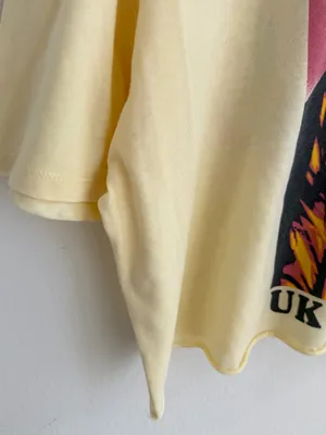 Blondie UK Tour 78 Graphic Cropped Off-the-Shoulder Band Tee thumbnail 5