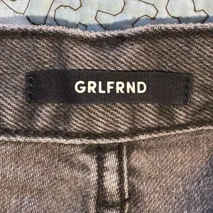 GRLFRND Karolina High Rise Straight Jeans Montego Bay Wash Button Fly Sz 23💛 thumbnail 10