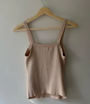 Neutral Knit Tank thumbnail 3