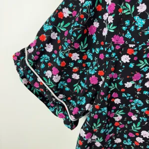 Kate Spade Floral Pajama Set Size XL Multicolor‎ Lounge Comfy Preppy Colorful thumbnail 2