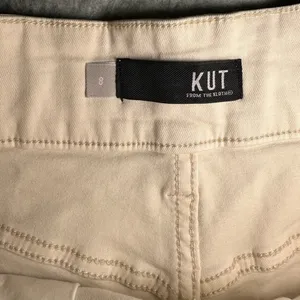 KUT from the Kloth Jane high rise short white size 8 thumbnail 6