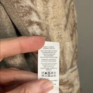 Lucky Brand XS‎ Aztec Fringe Open Front Cardigan Sweater thumbnail 8