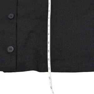 JM Collection Black Cropped Long Sleeve Blazer Jacket Size XL thumbnail 7
