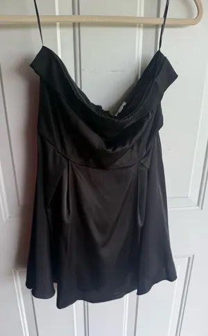 Black strapless dress Size M thumbnail 1