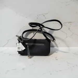 Ed Hardy Black Crossbody Bag with Love Eternal Design thumbnail 3