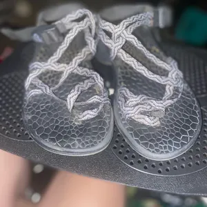 Chacos grey and black sandals size 6 thumbnail 5