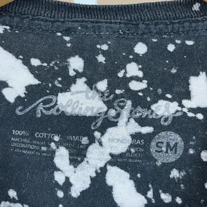 The Rolling Stones Size Small Graphic Band Tee Music Rock Bleach Dye Paint thumbnail 4