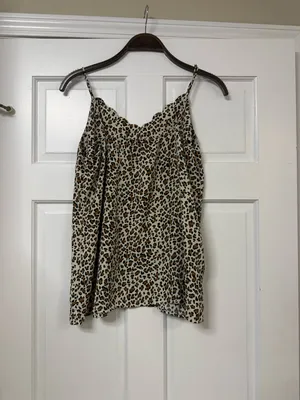 JODIFL Leopard Print Top in Brown and Black thumbnail 3