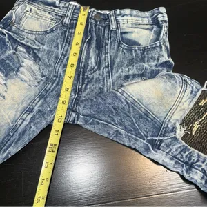 Encrypted Distressed‎ Blue Jeans Size 12 thumbnail 8