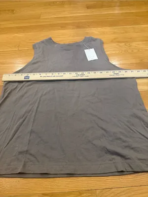 a.new day women’s brown short sleeve shirt size xlarge .nwt thumbnail 2