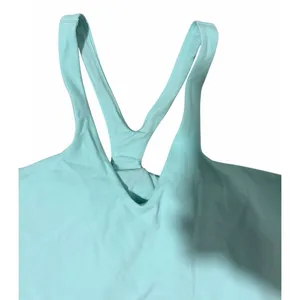 Lululemon Bend This Front-To-Back Longline‎ Bra V Racer Neck Ideal Mint Size S/M thumbnail 4