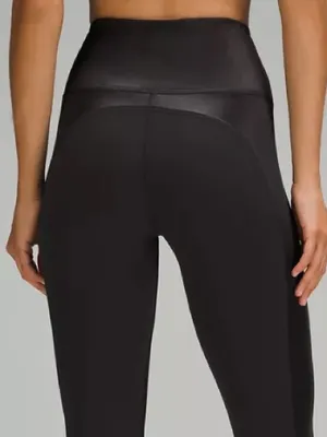 NWT Barry’s Fit Black High-Waist Active metallic Leggings thumbnail 2