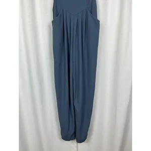 Halara Blue Jogger Bottom Overalls Sz.M NWT thumbnail 8
