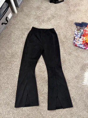 Free People Real Deal Vegan CRVY Suede Flare thumbnail 2