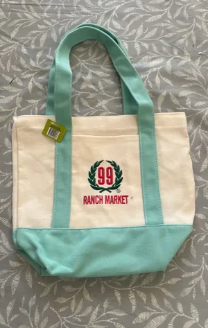 99 ranch mini tote bag Green thumbnail 1
