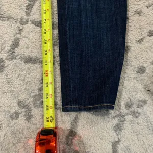 7 for all mankind zippers straight leg jeans. Size 28. In great condition. thumbnail 2