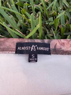 Almost Famous Y2K Floral Top Bundle Halter Tube Tops S thumbnail 5