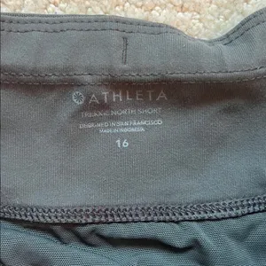 Athleta Charcoal Athletic Shorts thumbnail 2