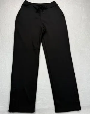 BYLT Premium Basics Lounge Pants Drawstring Pockets Split‎ Hem Black Size M Size M thumbnail 1