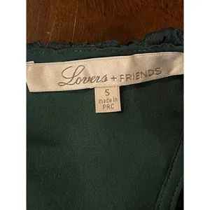 Lovers + Friends Caspian Lace Mini Dress Women Small Green Cocktail Crochet thumbnail 11