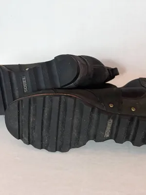 Sorel Lea Wedge Waterproof Chelsea Boot - 8.5 - Black thumbnail 8